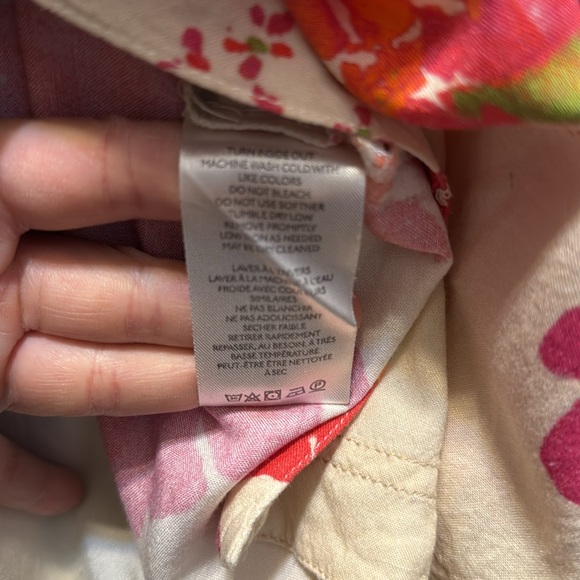 Free People Share Good Vibes Buttondown Shirt - Picture 8 of 8